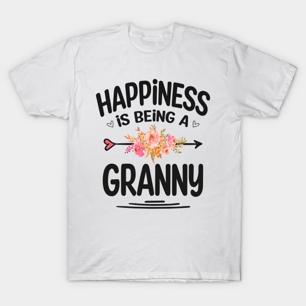 Granny happiness is being a granny T-Shirt by Bagshaw Gravity